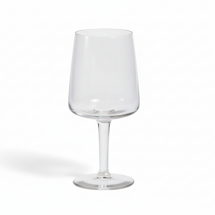Fonthill wine glass by Garden Trading, clear glass with elegant shape, perfect for serving wine in a stylish setting.