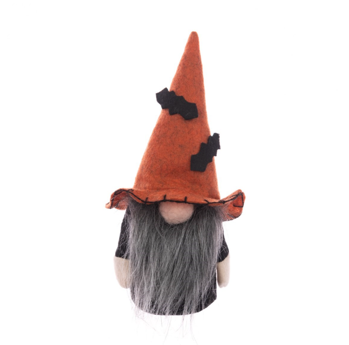 Mini Halloween Gramps Gonk figure with floral and Halloween-themed details, from Cornucopia Home and Gift&