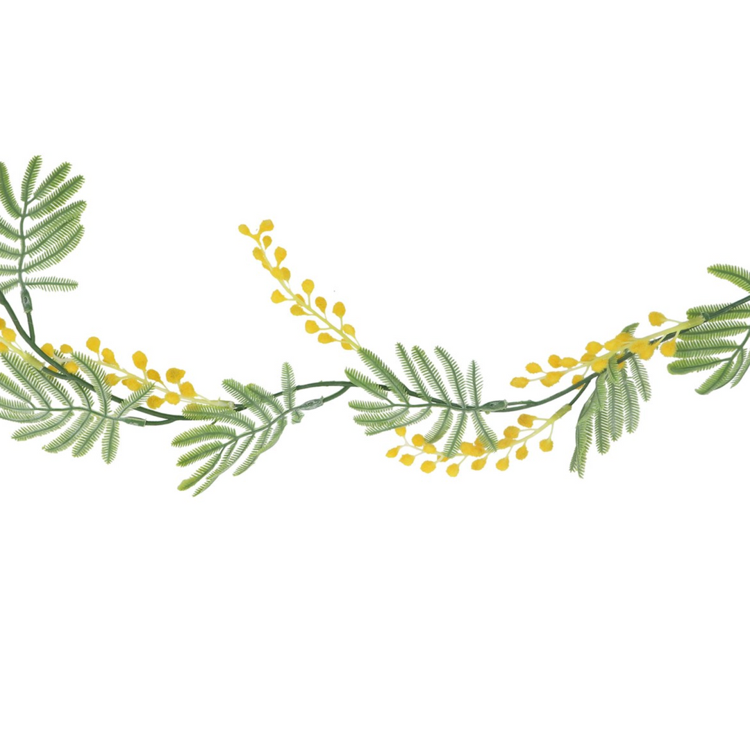 Mimosa Faux Flower Garland