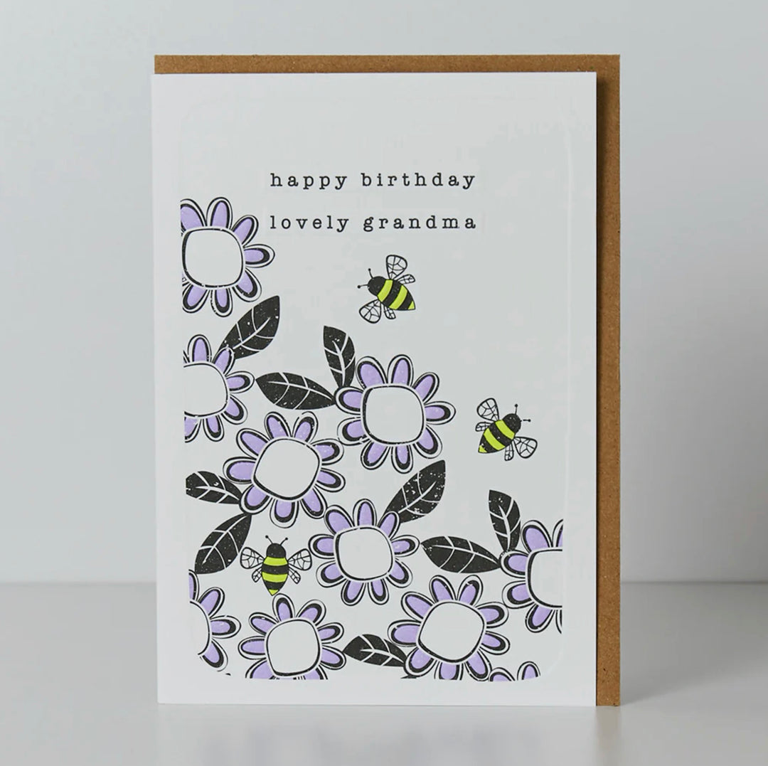 Lovely Grandma Birthday Card