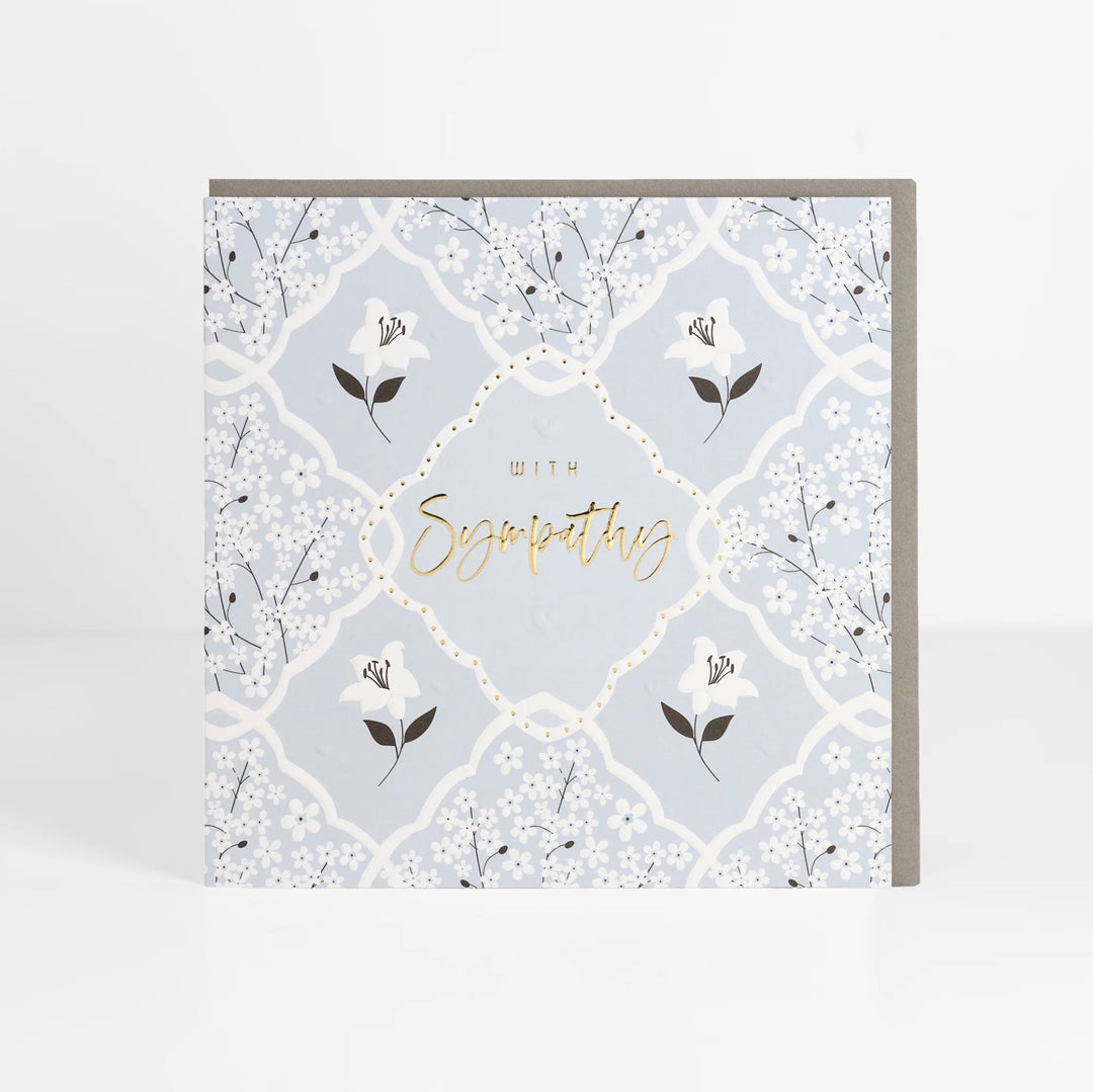 With Sympathy Card