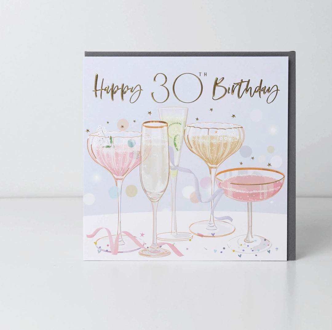30 - Happy 30th Birthday Card