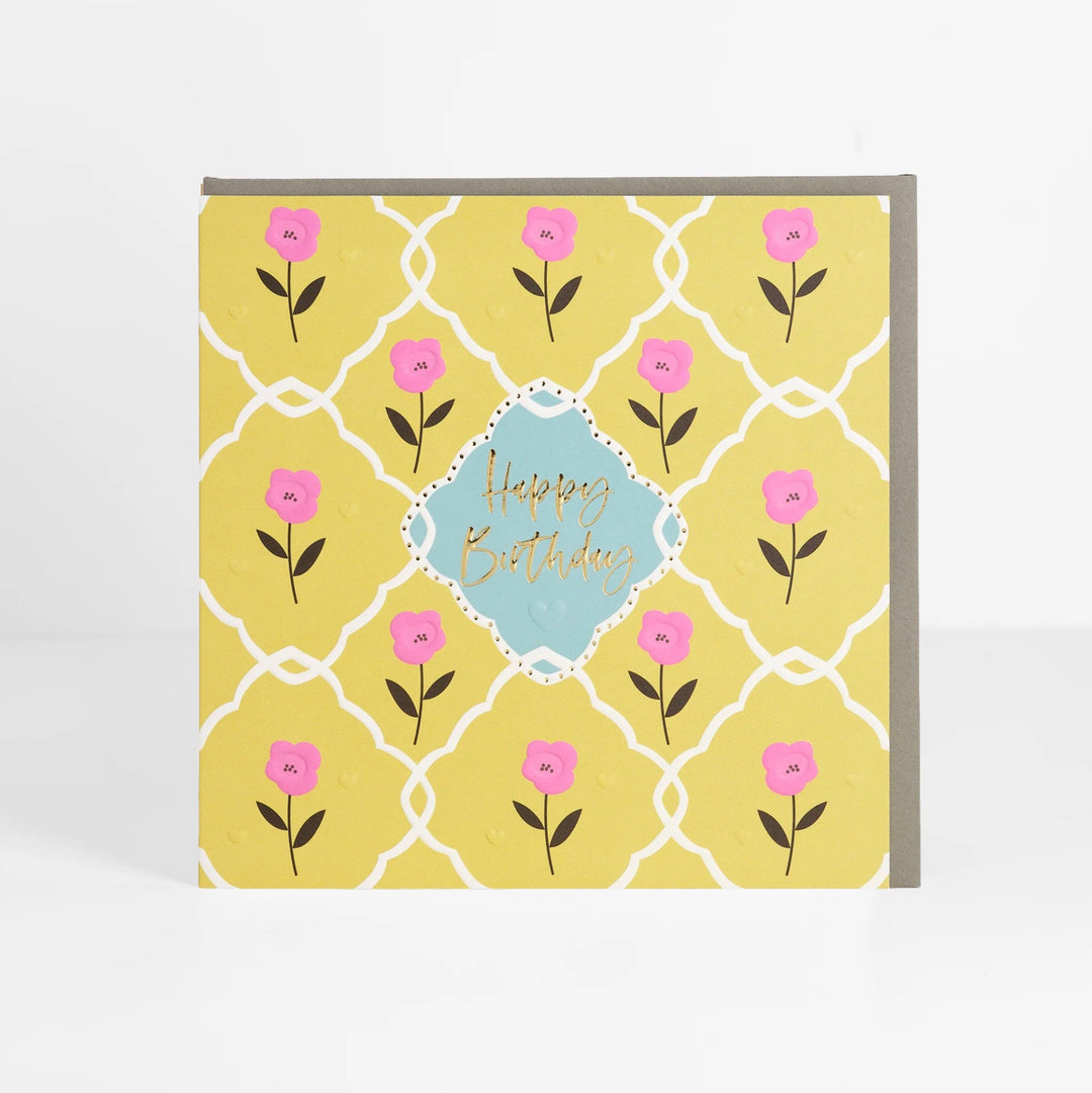Flower Birthday Card