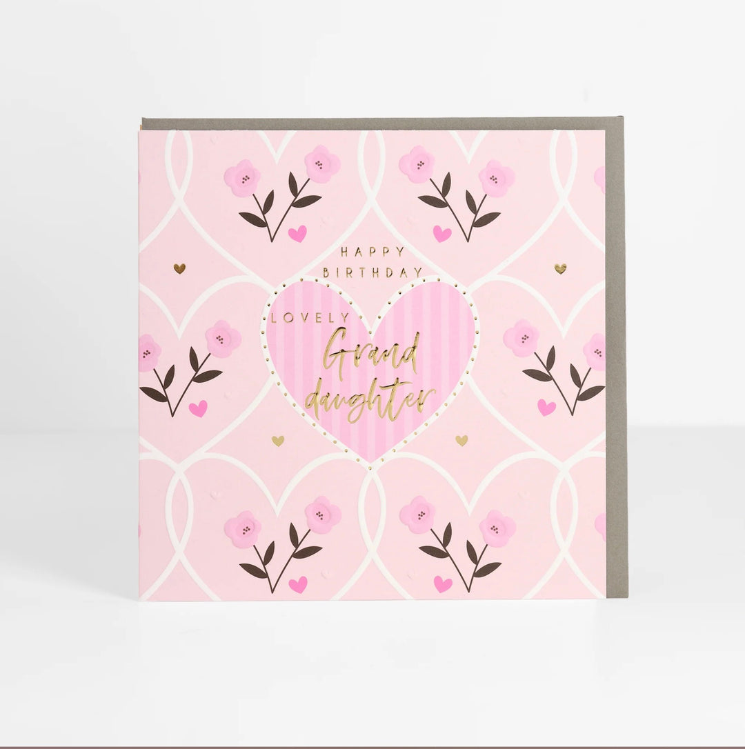 Lovely Granddaughter Birthday Card