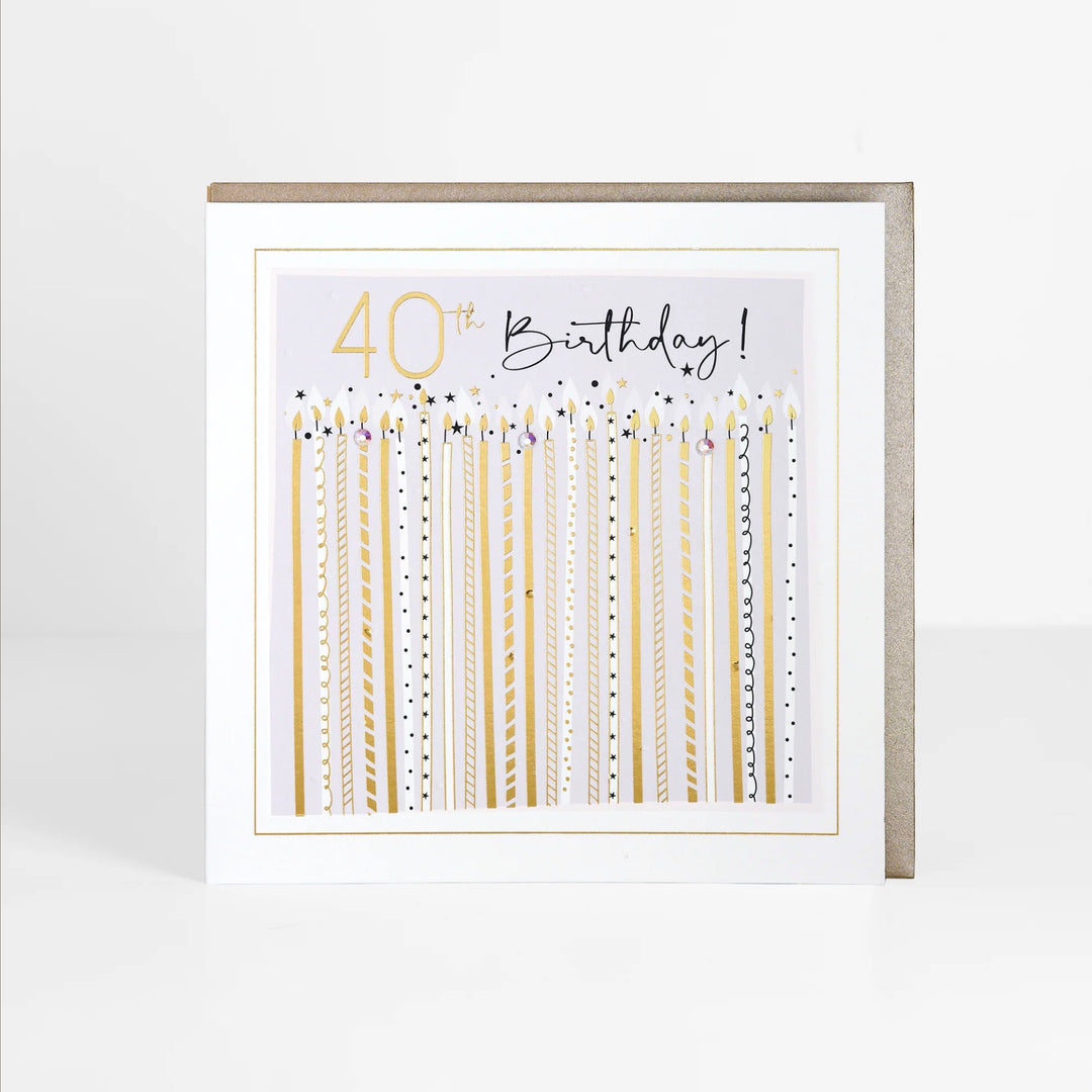 40 Birthday Card
