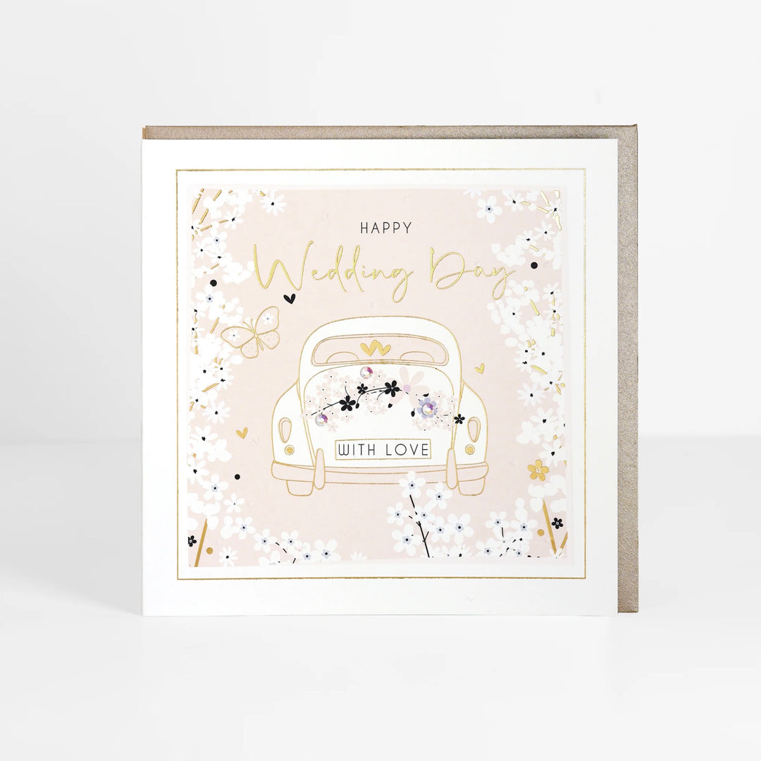Happy Wedding Day, With Love Card