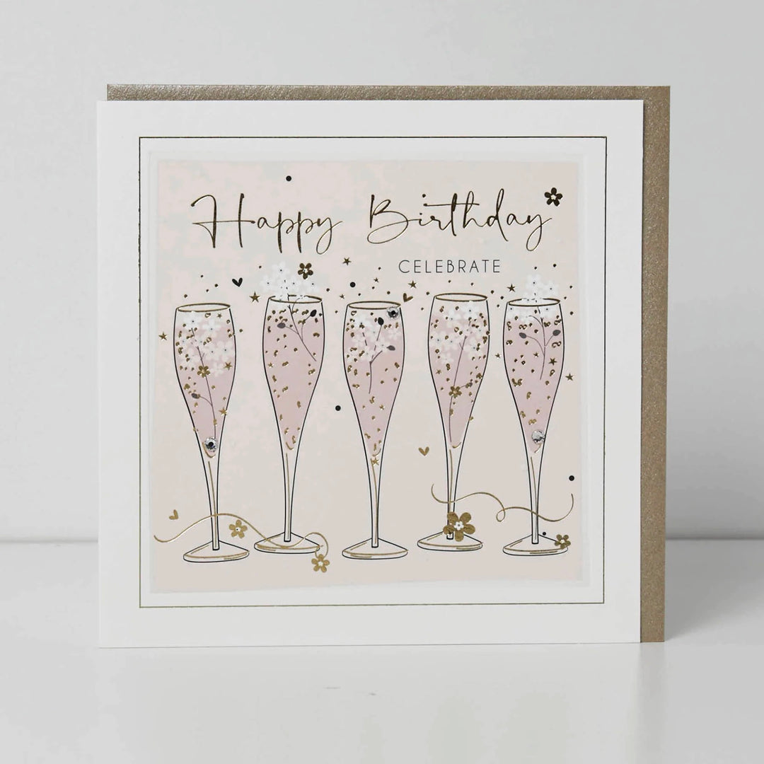 Flute Birthday Celebrate Card