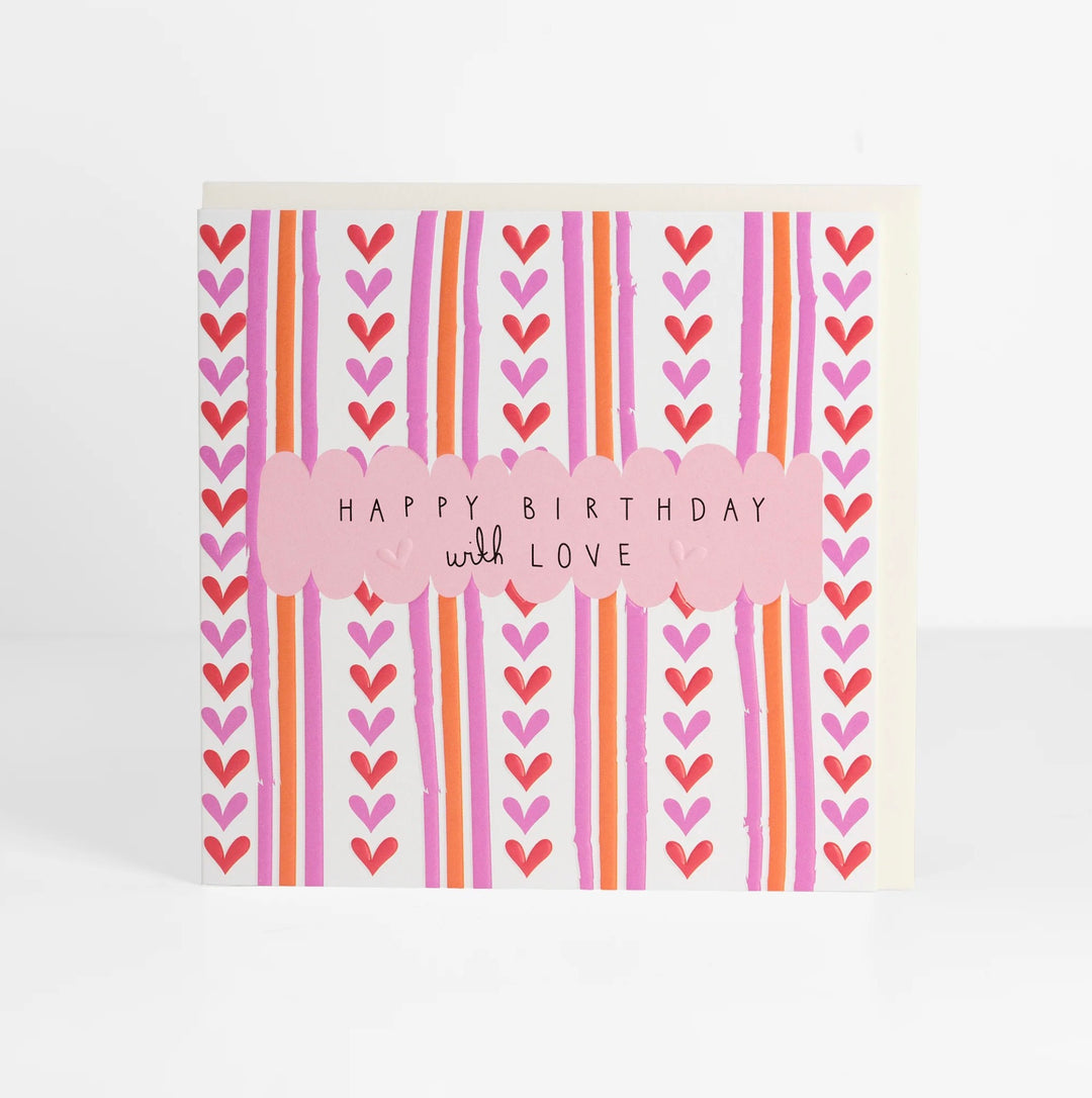 Birthday With Love Card