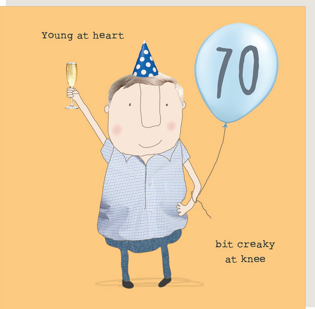 70 - Boy 70 Creaky Card