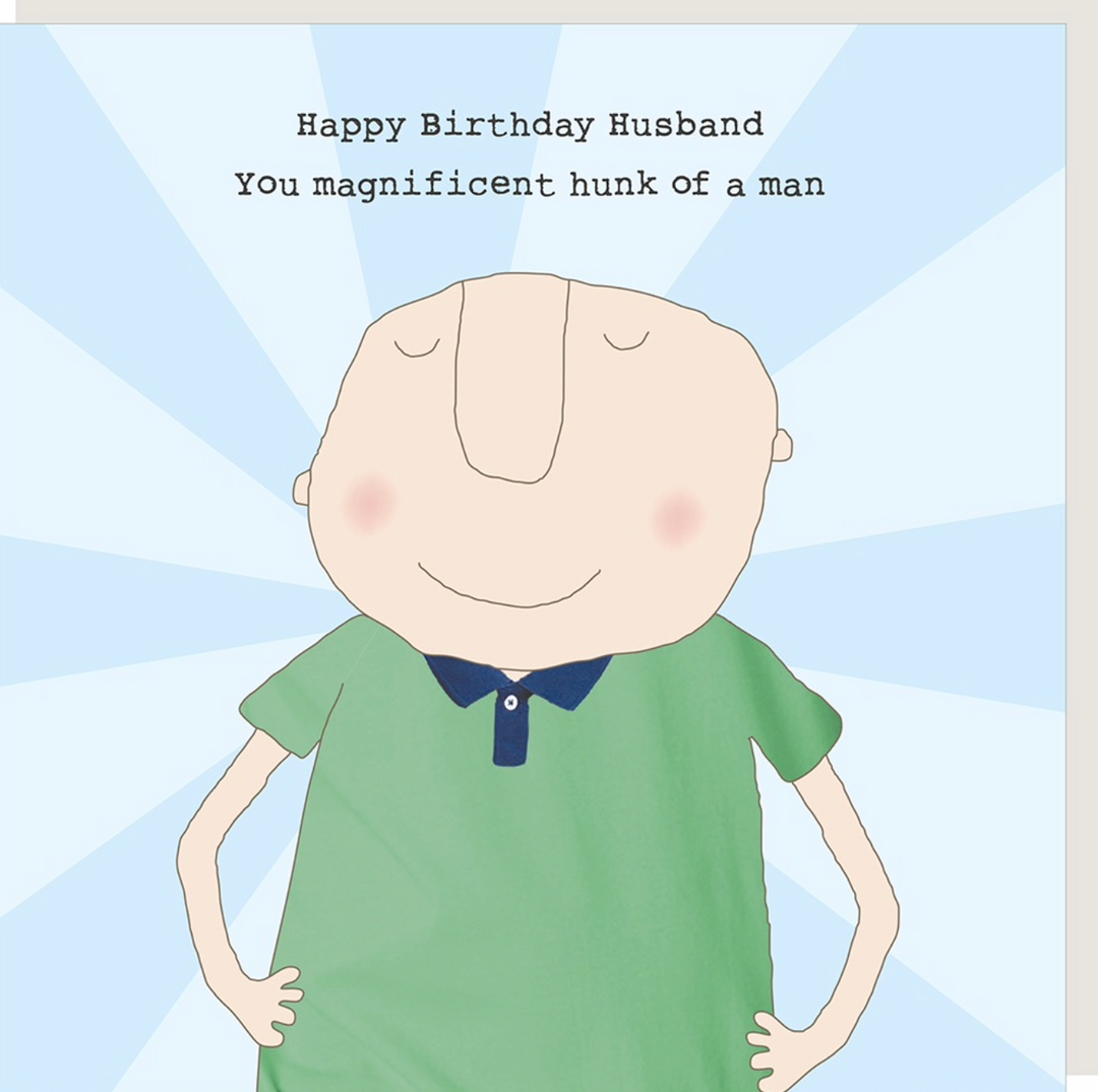 Husband Hunk Card