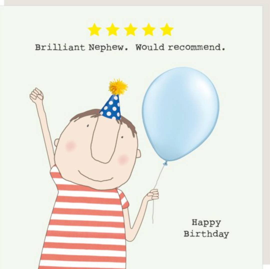 Five Star Nephew Card