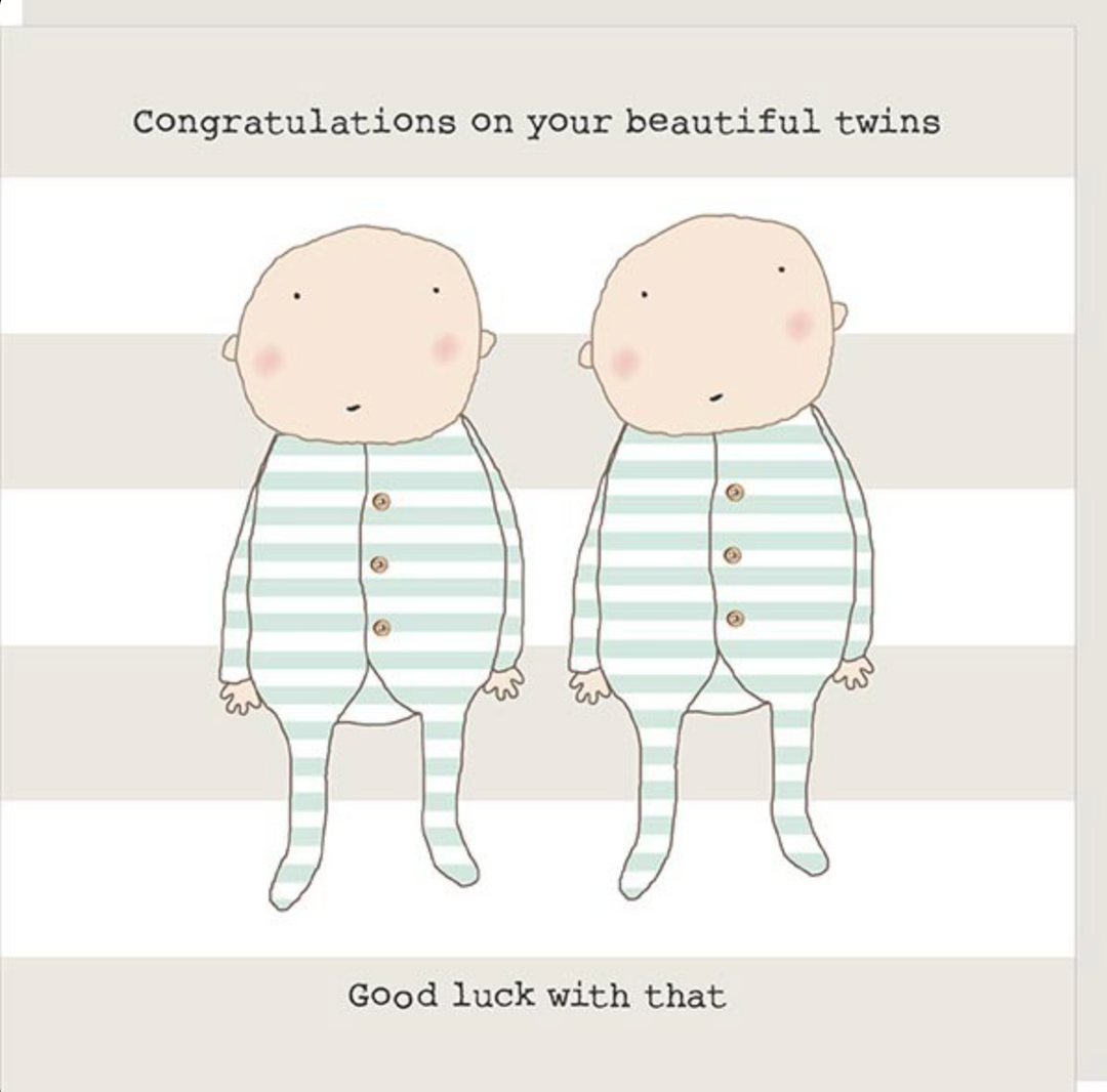 Twins Luck Card