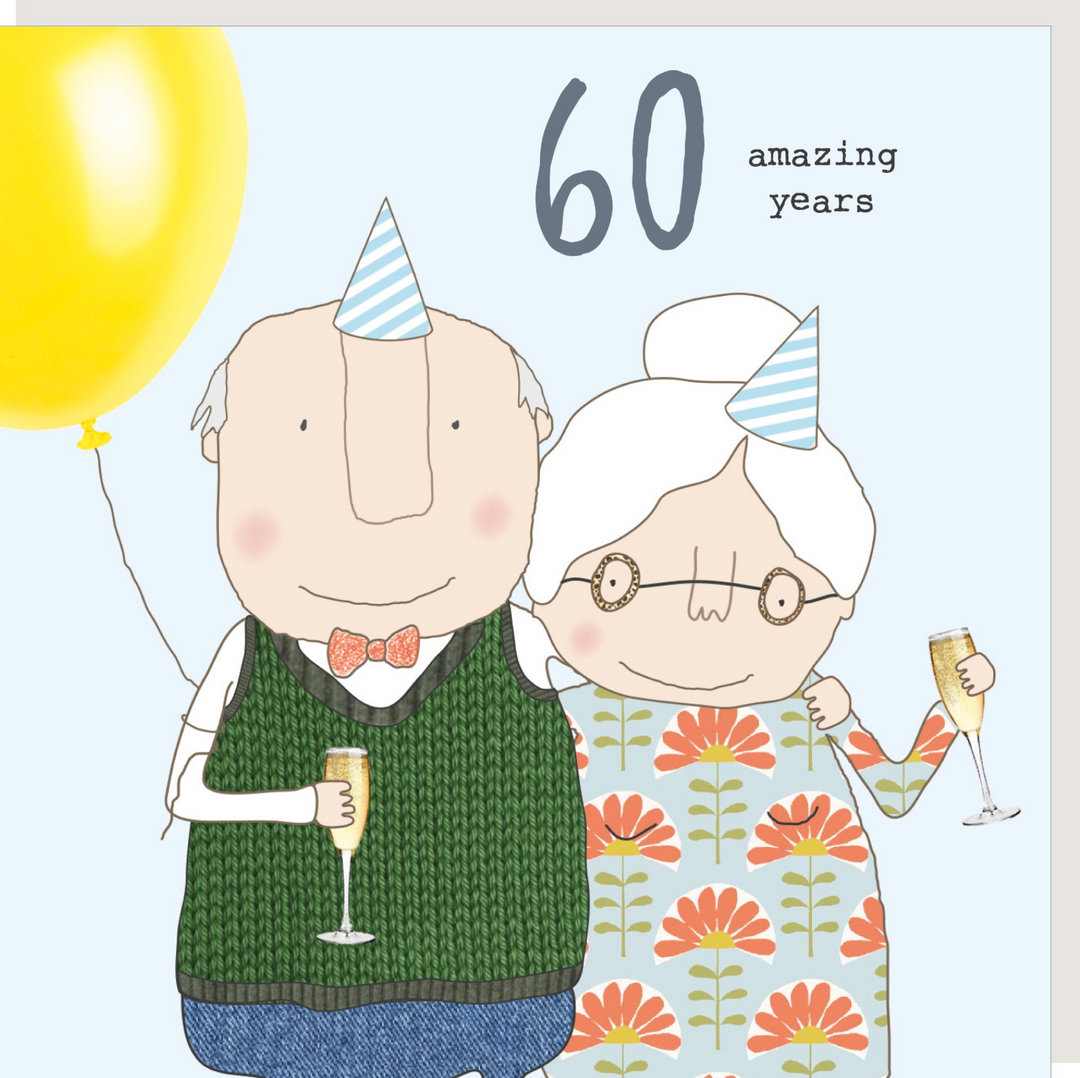 Anniversary 60th Card