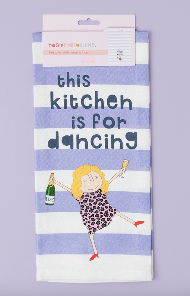 Kitchen Dancing Tea Towel
