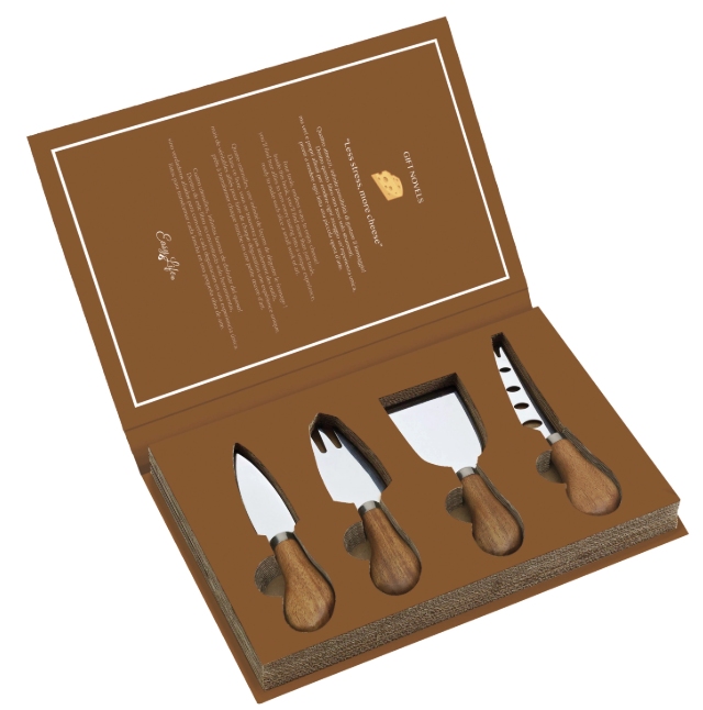 Four-piece cheese set from Cornucopia Home and Gift&