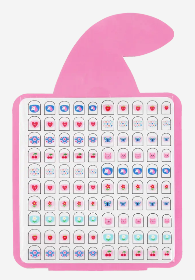 Childrens nail stickers (pack of 100) - Cherry