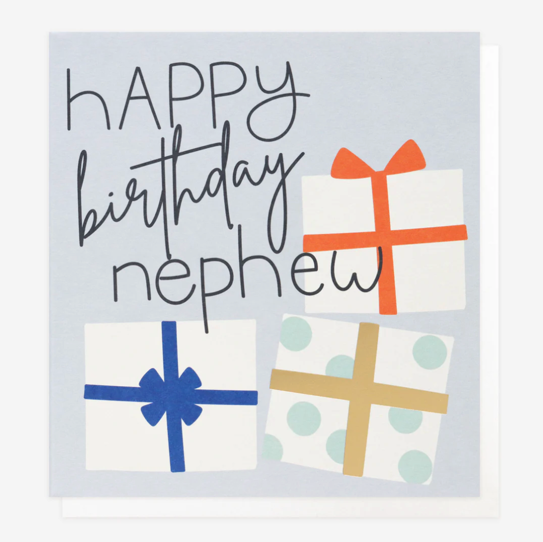 Happy Birthday Nephew Card