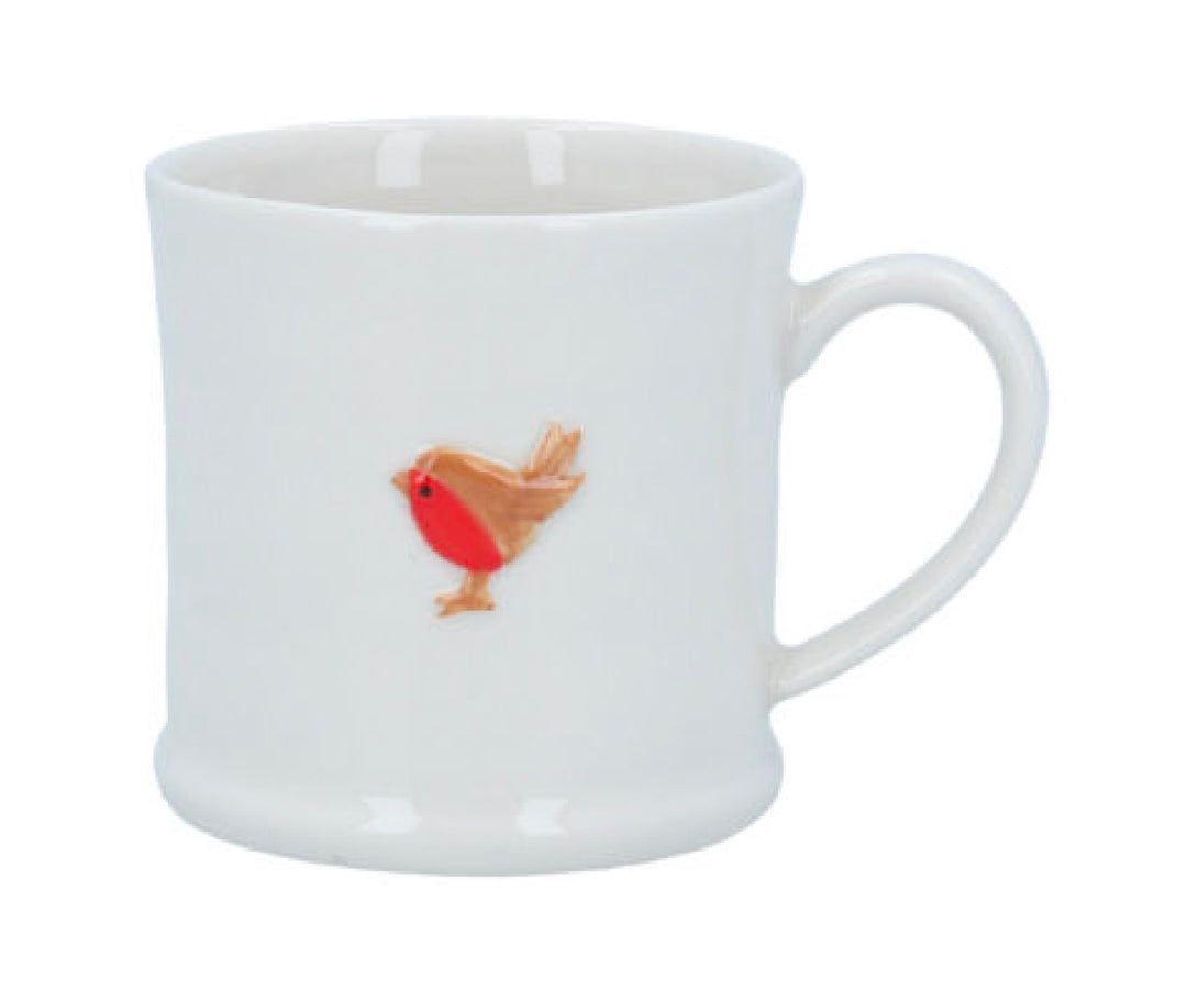 Stoneware Robin Mini Mug