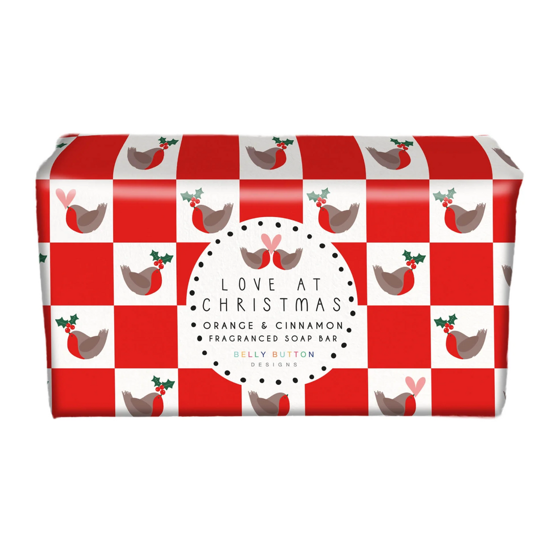 Love at Christmas Orange &amp; Cinnamon Soap Bar