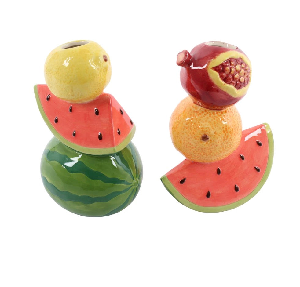 Stacking Fruit Vase