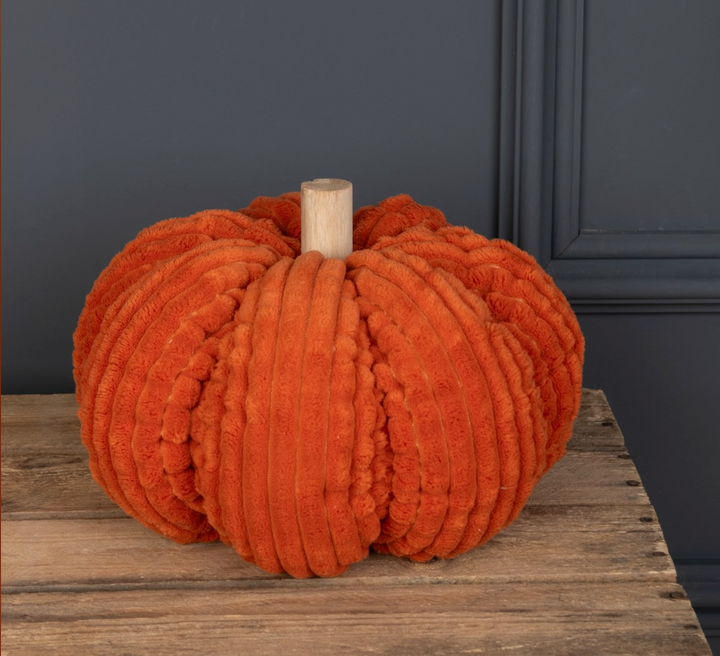 Large Cord Pumpkin | Rust | Floralsilk