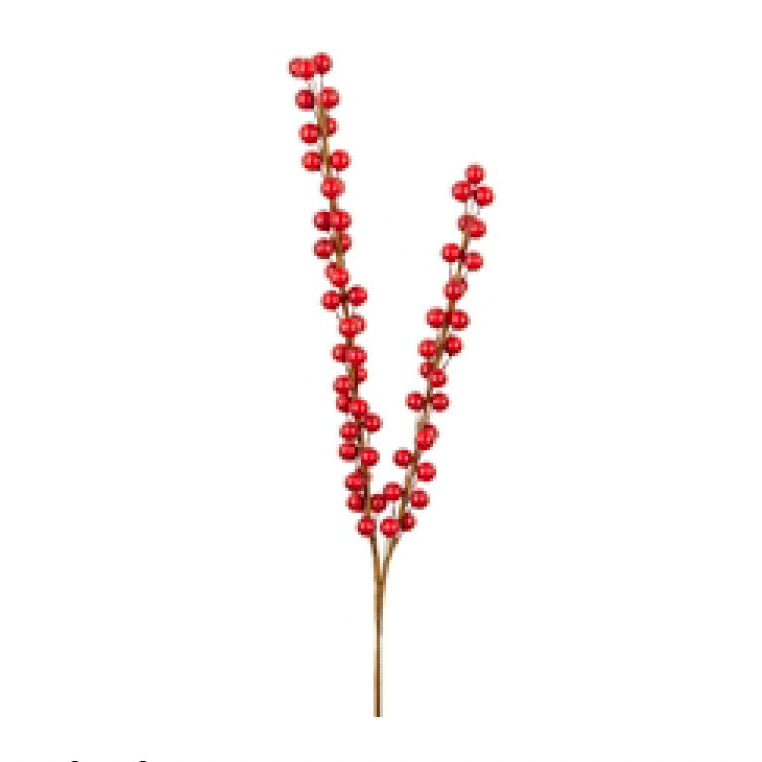Red Berry Spray 60cm
