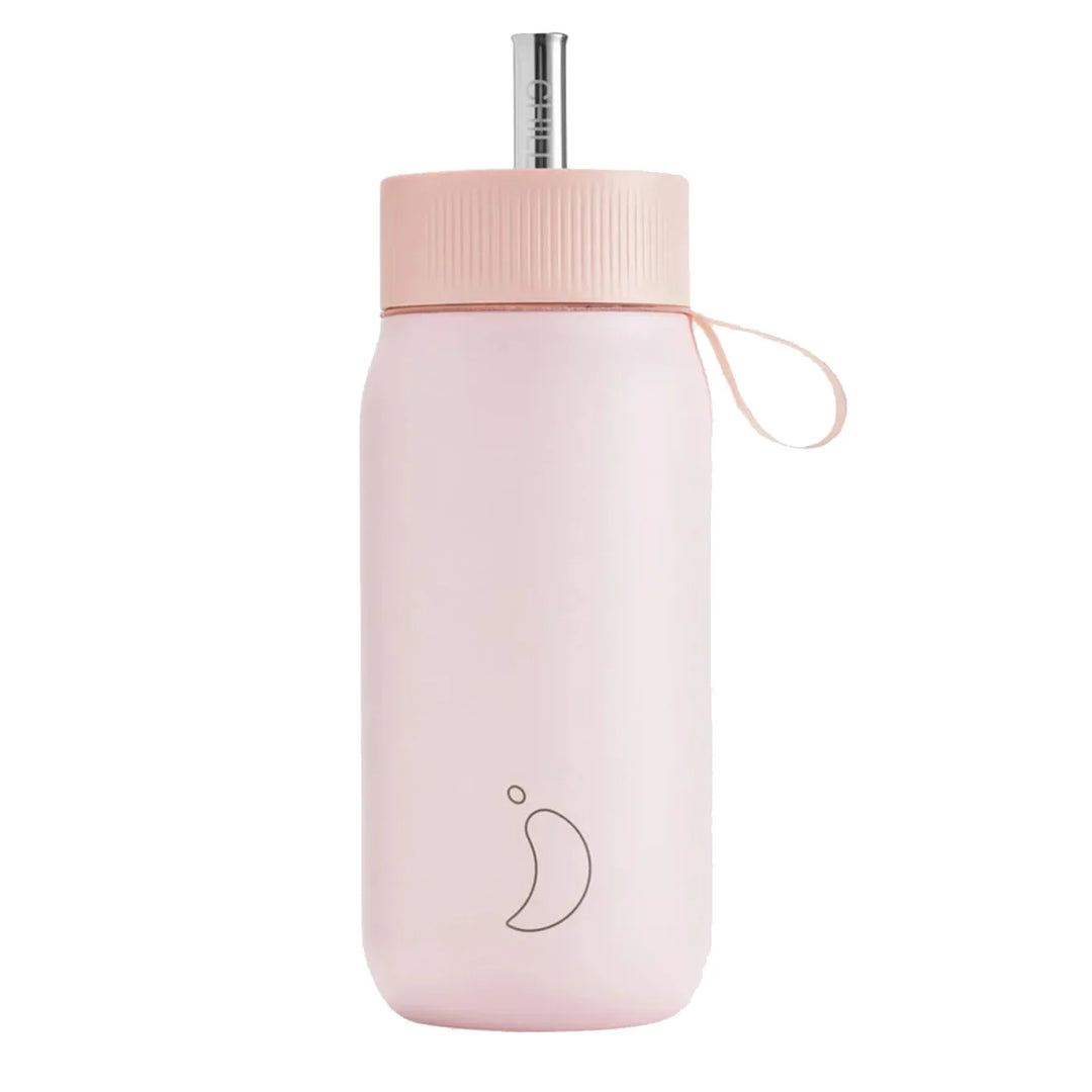 Chillys Series 2 Switch Cup 750ml in blush pink with a sleek design, made for hot and cold beverages.