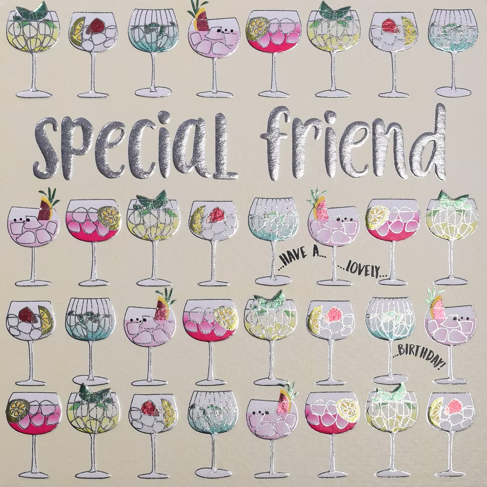 Special Friend Have A Lovely Birthday! Card