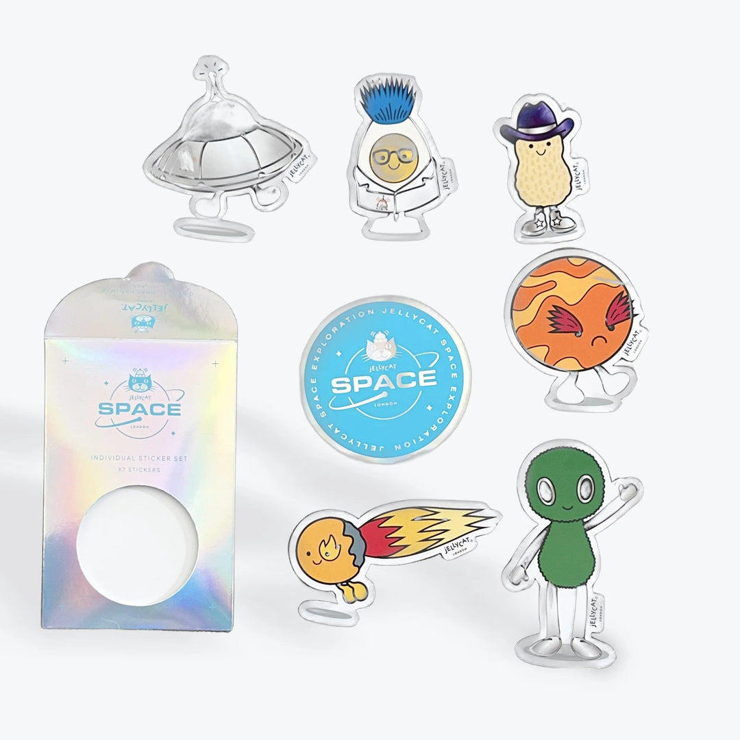 Jellycat Space Individual Sticker (Pack of 7)