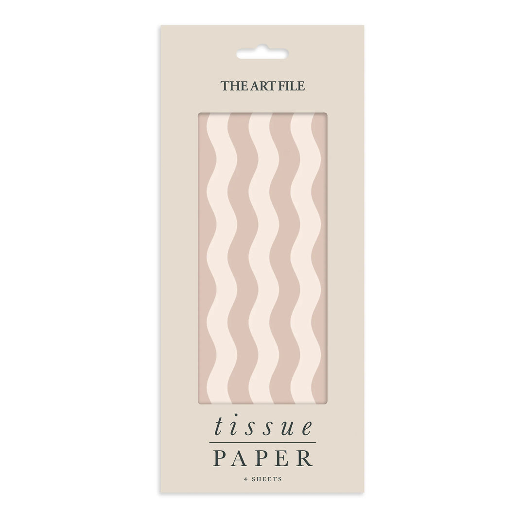 Mushroom Waves Tissue Paper