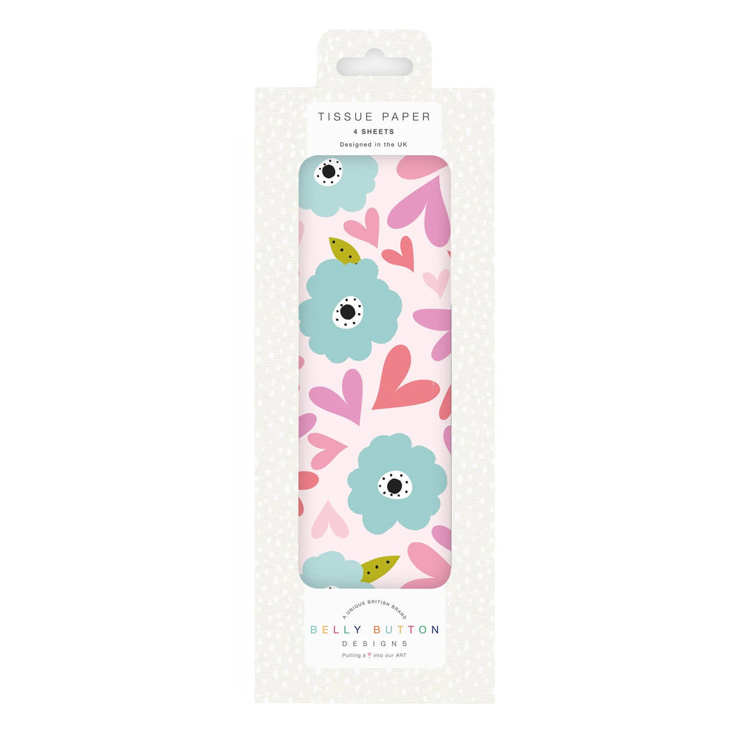 Hearts &amp; Flowers Tissue