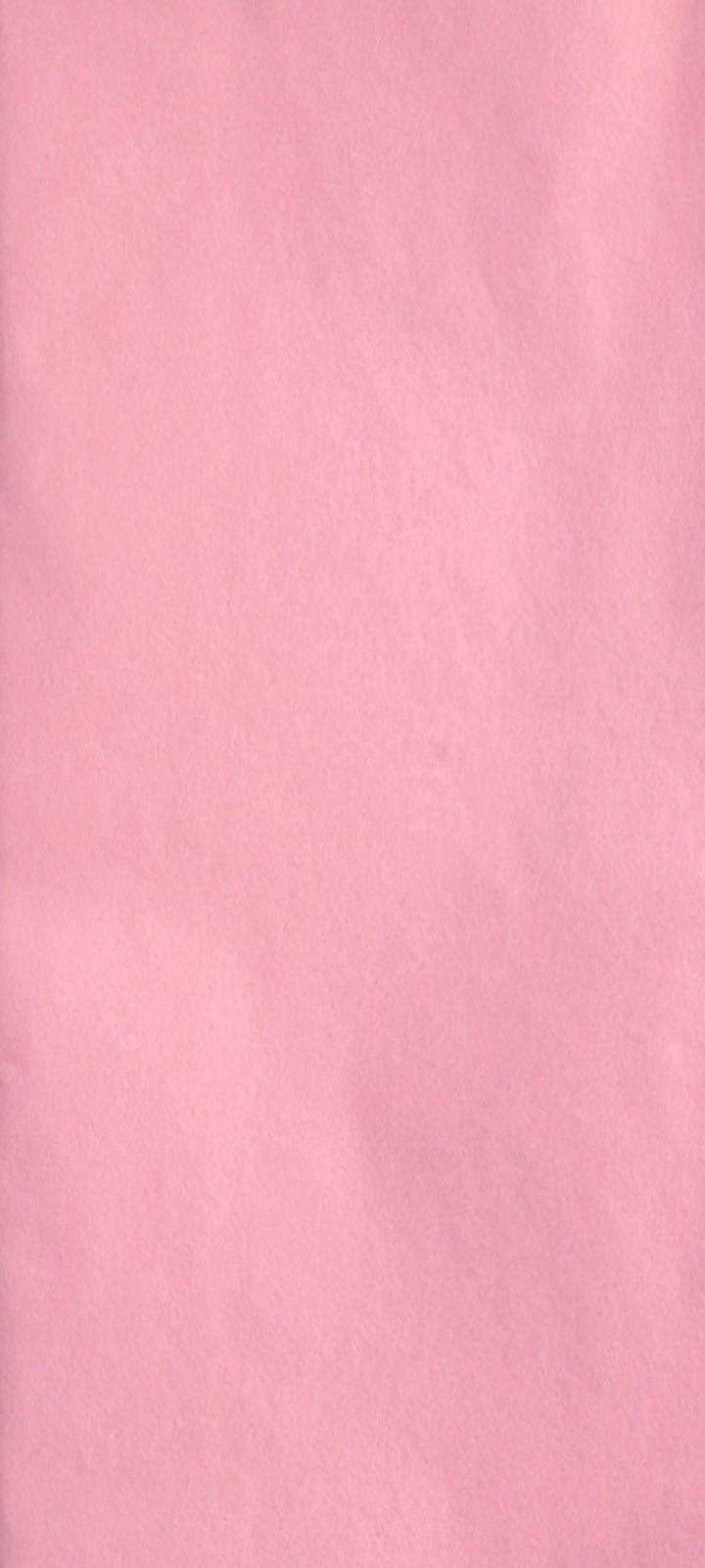 Light pink plain tissue paper from Glick by Cornucopia Worcester, arranged flat for packaging or gift wrapping.