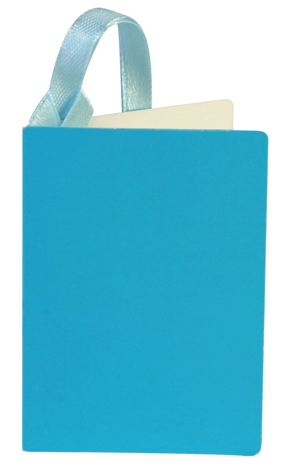 Glick Aqua Gift Tag by Cornucopia Home and Gift, featuring a vibrant aqua-colored design with decorative patterns.