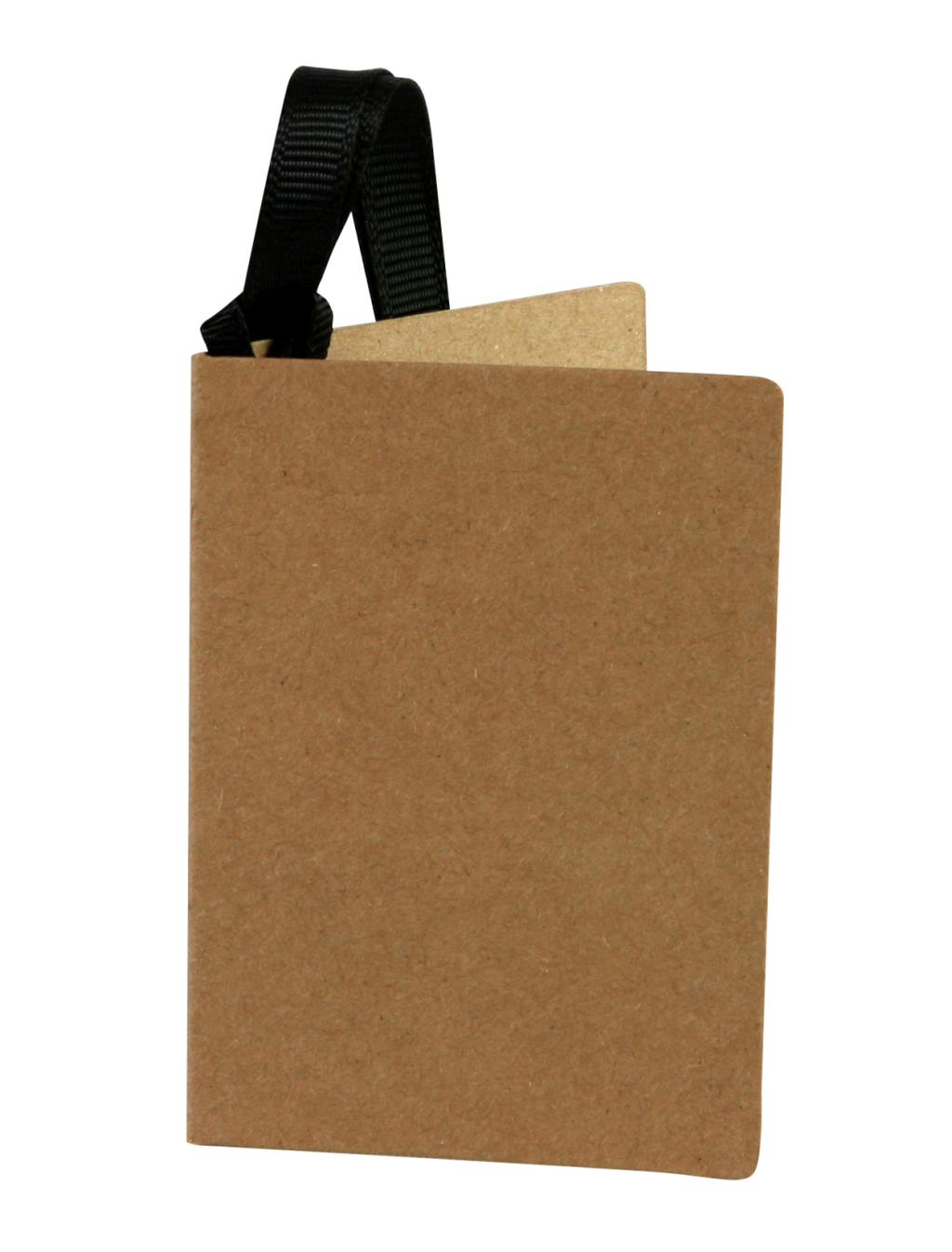 Glick Kraft gift tag with Cornucopia Worcester branding, featuring a natural kraft paper design and decorative string for gift wrapping.