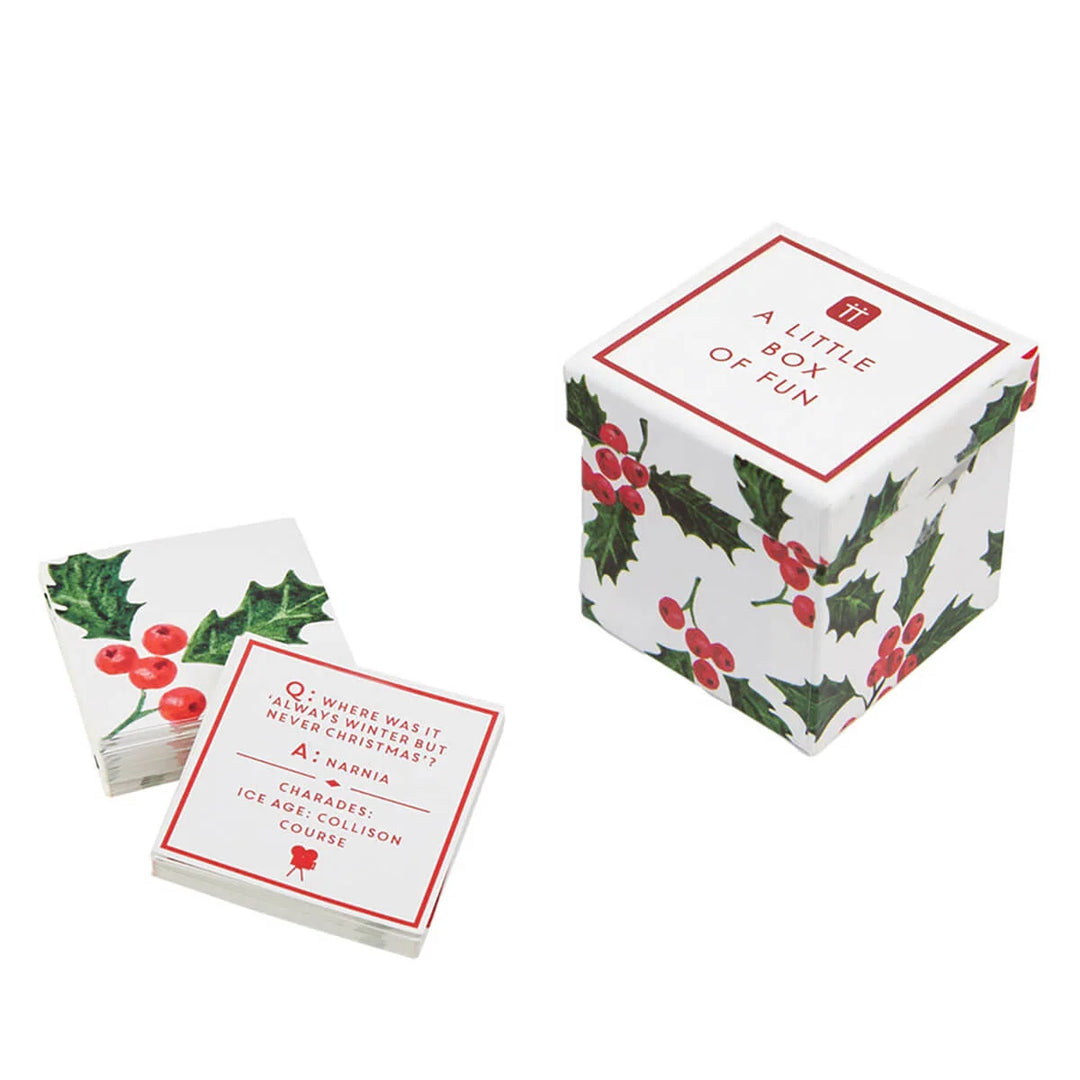 Christmas Trivia &amp; Charades - A Little Box of Fun