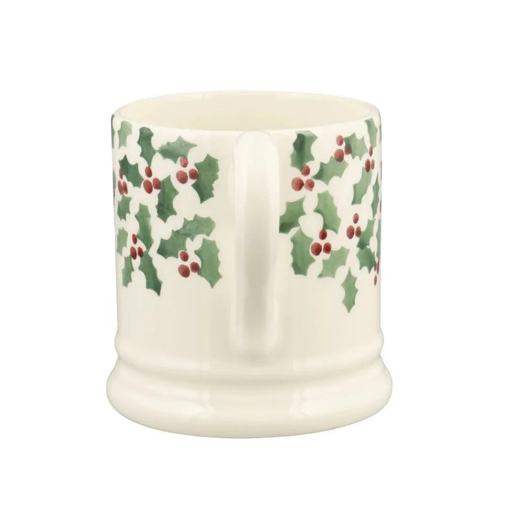 Tiny Scattered Holly 1/2 Pint Mug