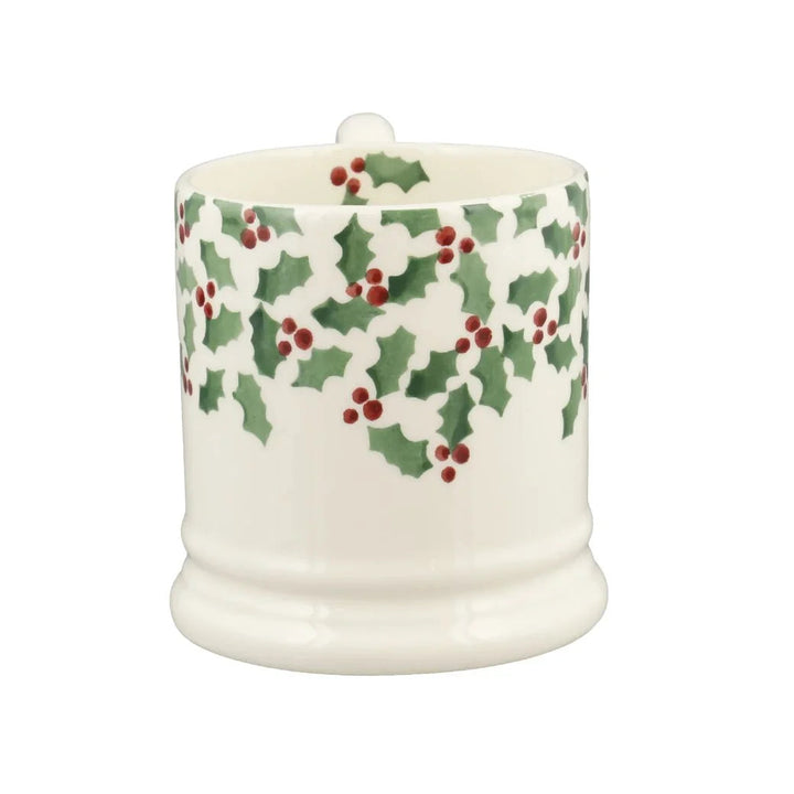 Tiny Scattered Holly 1/2 Pint Mug