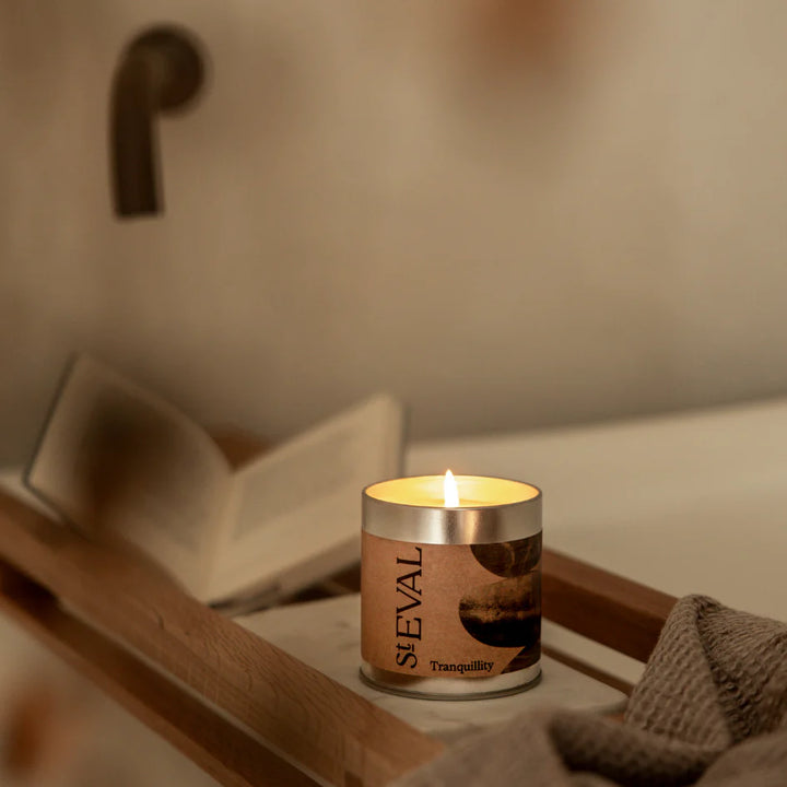 St Eval Tranquillity Tin Candle