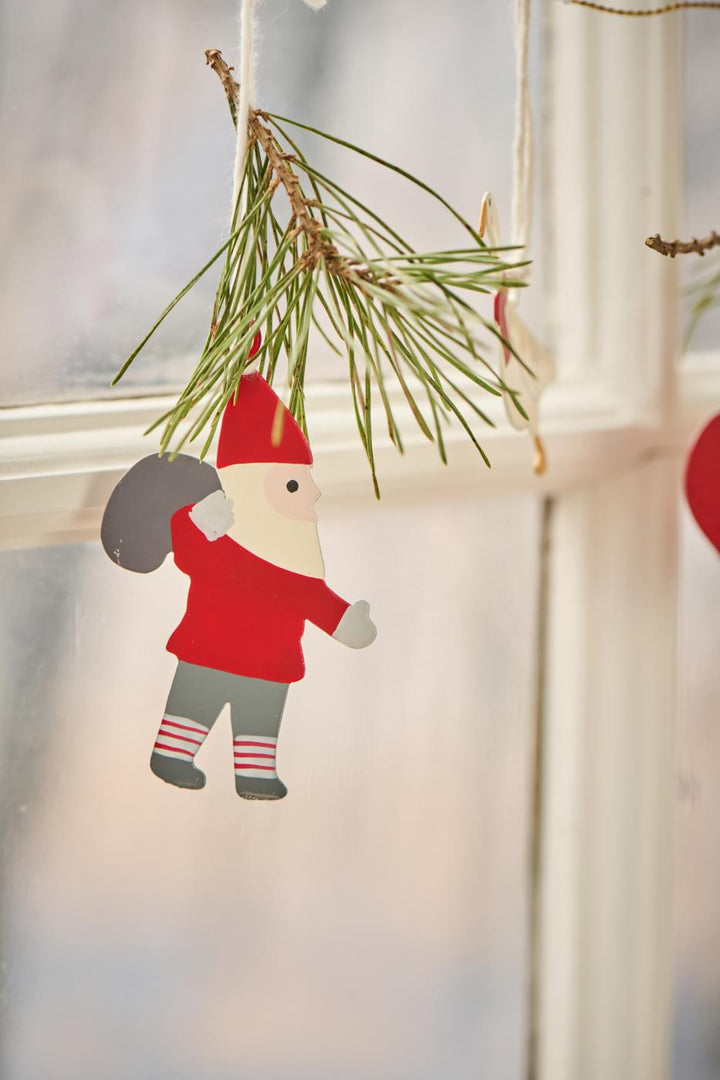 IB Laursen Christmas Santa Claus decoration featuring a festive holiday figure with traditional red suit and white beard.