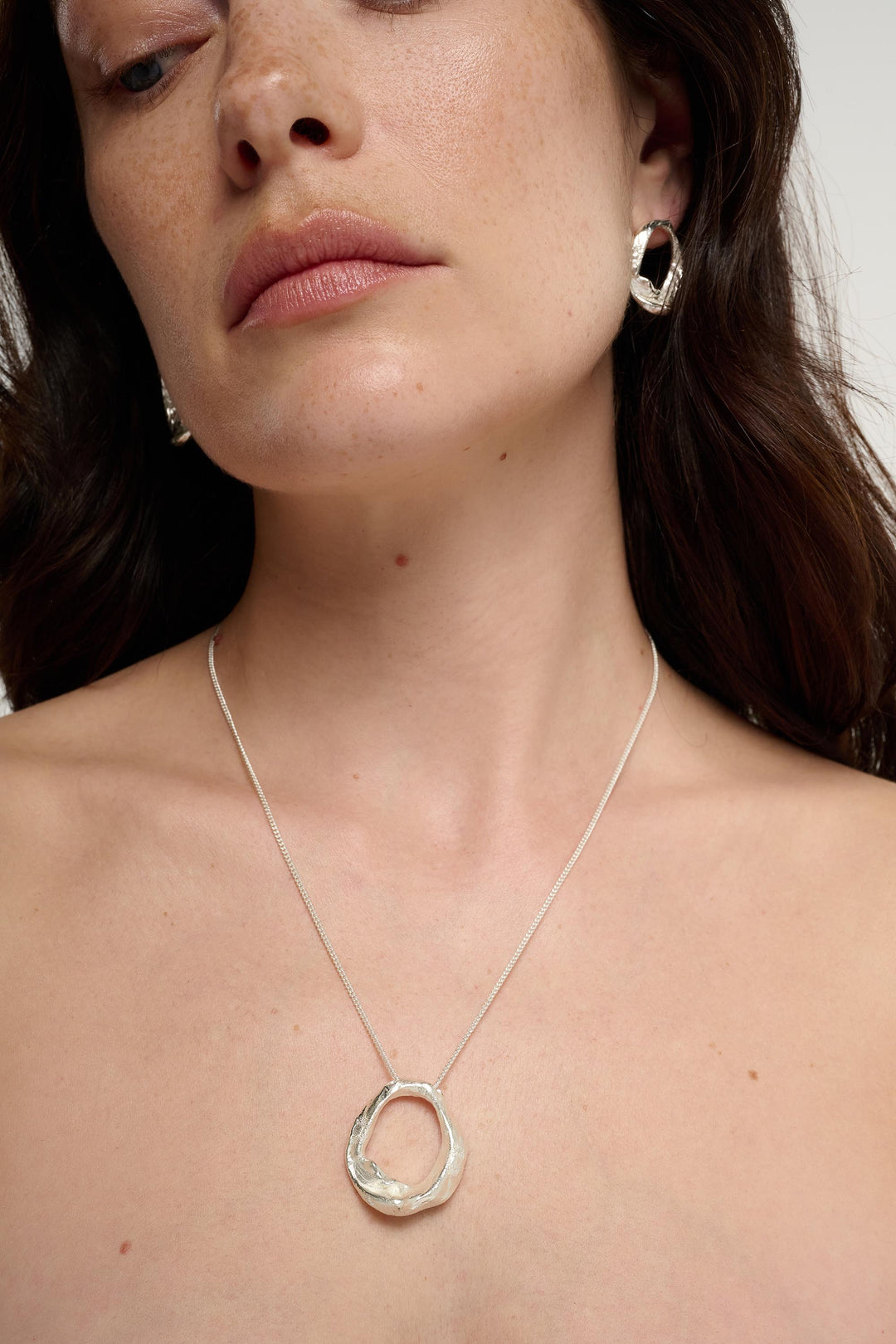 Forge Necklace Silver