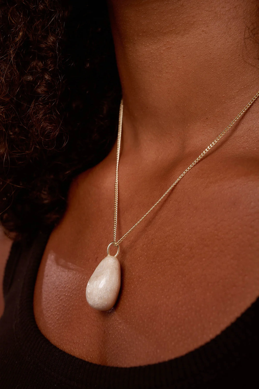 Tutti & Co Covent Necklace with elegant pearl accents, showcasing a stylish jewelry piece from Cornucopia Home and Gift.