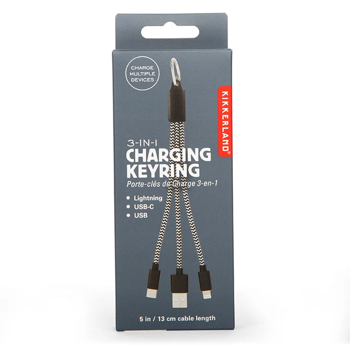 3-in-1 Cable Keyring