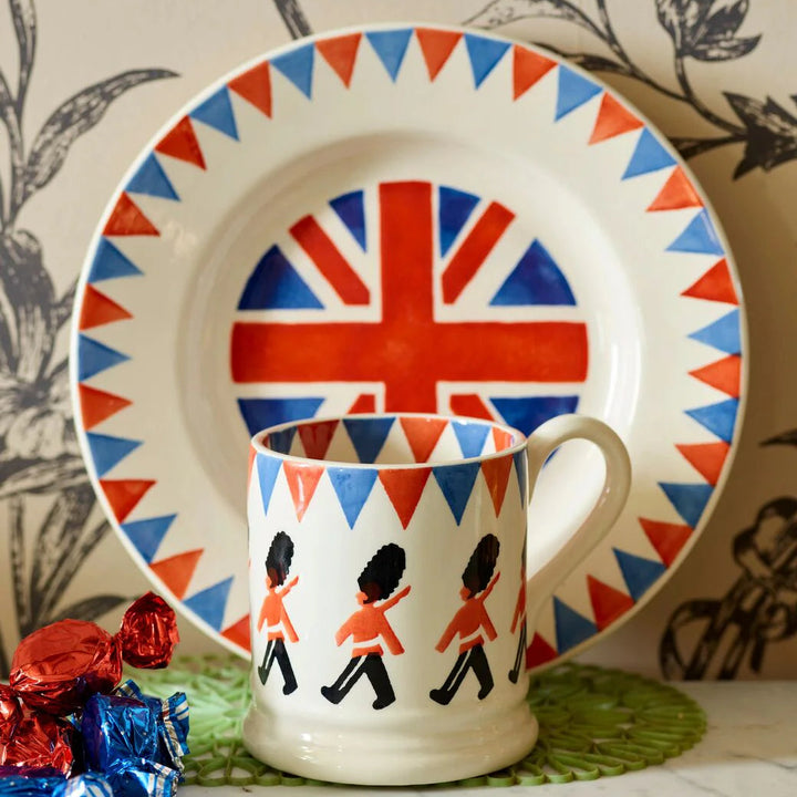 Emma Bridgewater Union Jack Truly Great Medium Dinner Plate 8.5 Inch