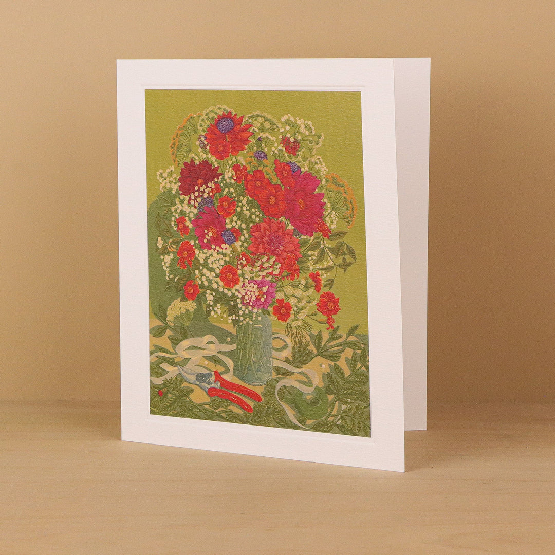Allotment Bouquet Art Card