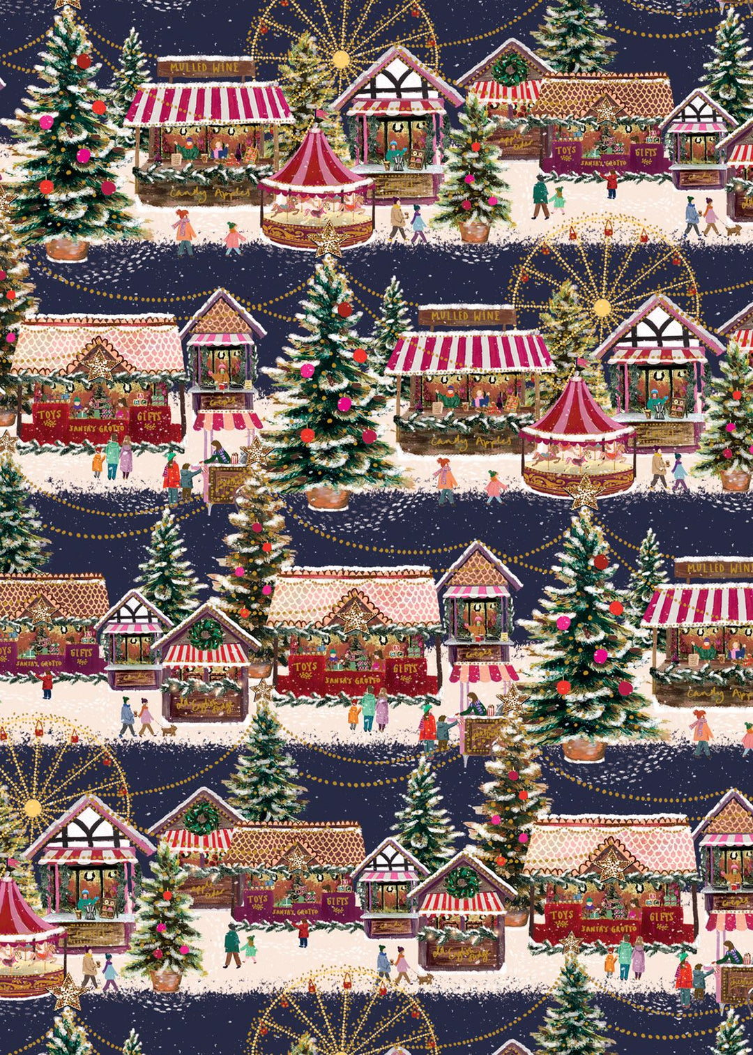 Christmas Market - Flat Wrap