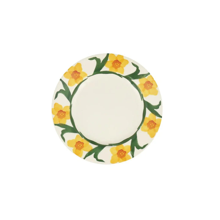 Emma Bridgewater Windblown Daffodils Small Side Plate 6.5 Inch