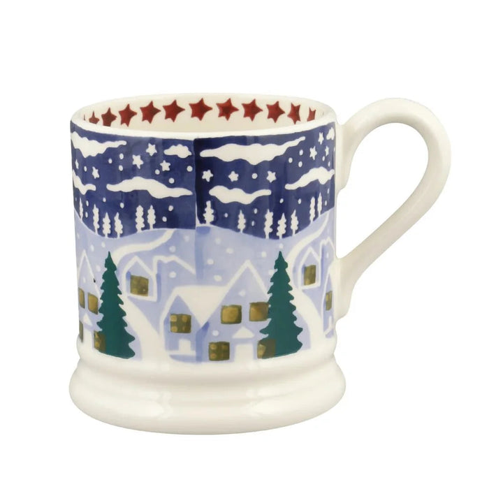 Christmas Icons Winter Village 1/2 Pint Mug