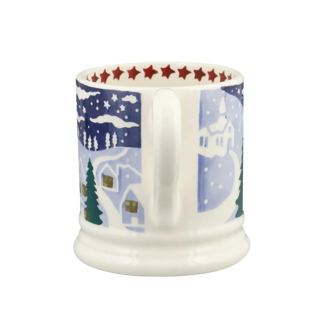 Christmas Icons Winter Village 1/2 Pint Mug