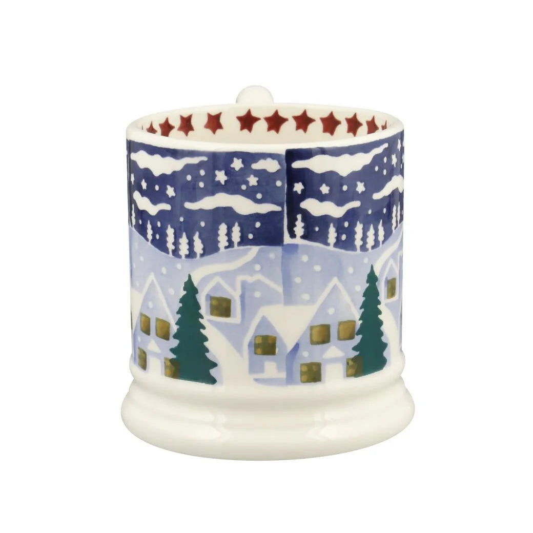 Christmas Icons Winter Village 1/2 Pint Mug