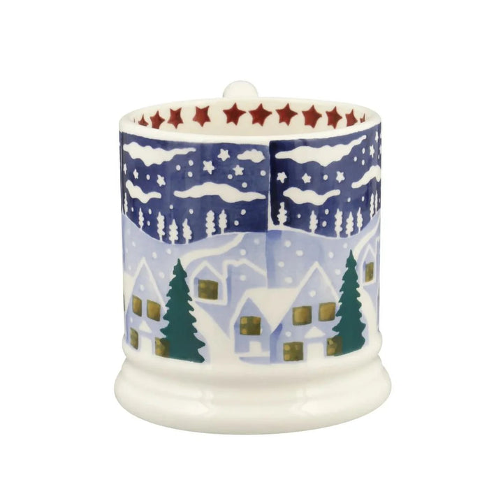 Christmas Icons Winter Village 1/2 Pint Mug